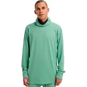Burton Midweight Long Neck Long Sleeve Base Layer Vert M Homme