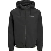 Jack & Jones Bomber à Capuche Mash Homme Noir