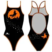 Turbo Halloween Witch Swimsuit Noir L Femme