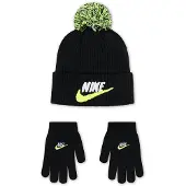 Nike Kids Nan Club Chenille Peak Beanie Noir Enfants
