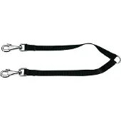 Ferplast Nylon Twin 20 Cm Dog Leash Noir