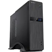 UNYKAch UK2011, Ordinateur de bureau, PC, Noir, Micro ATX, ABS, SGCC, 6 cm