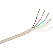 Aisens A143-0321 - Câble de téléphone 4C de 100 m, couleur beige