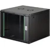Digitus DN-19 09U-6/6-EC-SW Wandgehäuse Dynamic Basic Serie - 600x600mm (BxT),sw