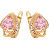Gaya Boucles d'oreilles or / rose