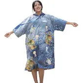 Oceanarium Poncho Turtle With Clips