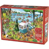 Carletto Deutschland Puzzle DoodleTown : L'appel de la nature - 1000 pièces