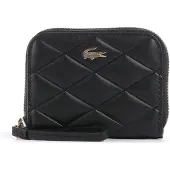 Lacoste Small Crocodelle Leather Coin Purse Couleur Noir