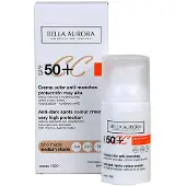 Bella aurora Anti-dark Spot Colour Cream Spf50+ 30ml Blanc Homme