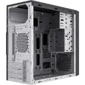 UNYKAch AERO C12 V2, Micro Tour, PC, Noir, Micro ATX, ABS (acrylonitrile-butadiène-styrène), Métal, SGCC, Maison/Bureau