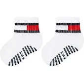 Tommy Hilfiger Chaussettes av. Antidérapant - 2 Pack - Bébé Drap - - 15/18 - Chaussettes