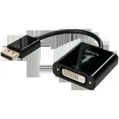 Lindy Iec 1 M Displayport To Dvi Adapter Argenté