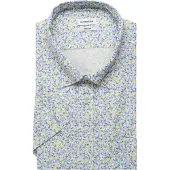 Seidensticker Chemise bleu / bleu clair / citron / blanc