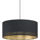 Eglo Lampe à suspension Esteperra Noir