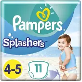 Pampers Splashers 3-4 maillot de bain de protection jetable 6-11 kg 12 pcs