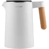 Concept RK3300 - 1,5 l - 2200 W - blanc - plastique - inox - température réglable - sans fil