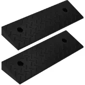 vidaXL Rampes de bordure 2 pcs 50x17,5x5 cm Caoutchouc