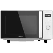 Cecotec Micro-ondes sans plateau, modèle Grandheat 2500 Flatbed, finition blanche