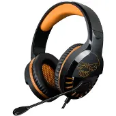 SPIRIT OF GAMER Casque Gaming filaire Pro H3 Edition multiplateforme Noir et orange
