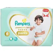 Pampers Premium Care Pants Size 6 culottes de protection jetables 13 - 19 kg 31 pcs