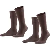 Falke Chaussettes brun foncé