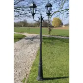 vidaXL Table de chevet avec pieds en métal noir 40x35x69 cm