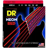 Dr Strings NRE-9 Neon Cordes pour guitares électriques