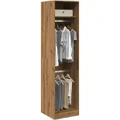 vidaXL Armoire Artisan-Chêne 50x50x200 cm Bois composite