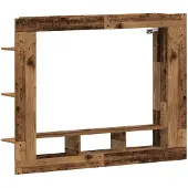 vidaXL Meubles TV, 152 x 22 x 113 cm, bois de récupération, panneaux de particules