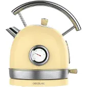 Cecotec Bouilloire Thermosense 420, couleur jaune vintage