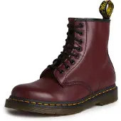 Dr. Martens Bottes à lacets '1460' rouge cerise