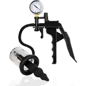 Ouch! Plug Anal Avec Pompe Manuelle 11 cm