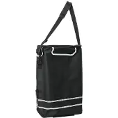 vidaXL Chariot de supermarché Noir 47 x 39 x 100,5 cm Oxford-tissu