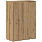 vidaXL Sideboard Chêne Artisan 60 x 31 x 84 cm Matériau dérivé du bois