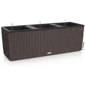 Lechuza Pot Trio Cottage 30 - Kit Complet, Moka - 100 Cm