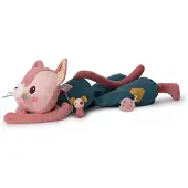 Lilliputiens Jeanne - Le chat Teddy rose « Grande découverte » Rose - Taille unique