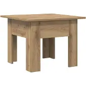 vidaXL Table basse artisanale en chêne Matériau à base de bois Lumarko
