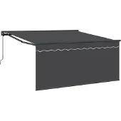 vidaXL Store rétractable anthracite 300 x 250 cm
