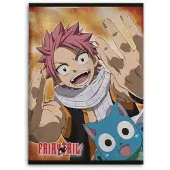 Fairy Tail - Natsu & Happy - Plaid En Polaire 100x140cm