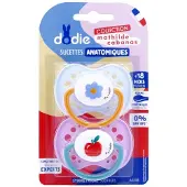 Dodie Set de Sucette Dodie - 2 Pièces pour Bébés
