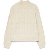 Vero Moda Pull-over 'VMMaglieria' blanc cassé