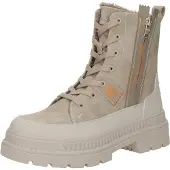 Bagatt Bottines à lacets mastic / orange