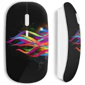 MANIACASE Souris Sans Fil Coloful bande