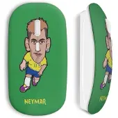 MANIACASE Souris sans fil - - Neymar Football - Couleur verte - Clé USB wifi incluse - Compatible Mac et PC