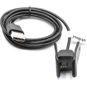 VHBW Câble De Charge 94cm Station De Charge Pour Garmin Vivosmart 4 Smartwatch Noir Câble De Données