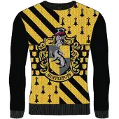 Harry Potter - Hufflepuff - Pull De Noël (Xl)