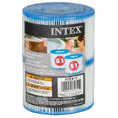 Intex Lot de 2 Cartouches de filtration pour Spa