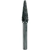 RUKO 116236 Carbure de tungstène Conique/Cylindrique Fonte, Acier inoxydable, Acier, Alliages de titane 1 pièce(s)