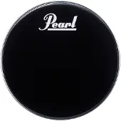 Pearl EB-22BDPL BlackBeat 22" peau grosse caisse avec logo