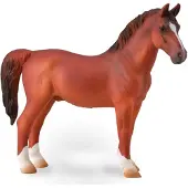 Collecta Étalon Hackney Châtain Xl Figurine